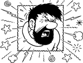 Captain Haddock swearing