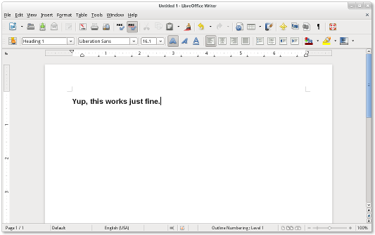 LibreOffice Writer