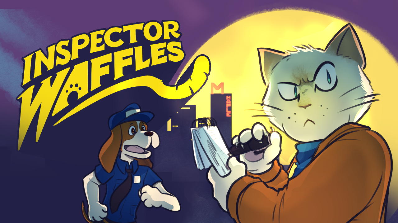 Inspector Waffles title screen