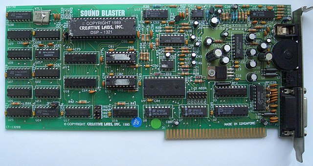 Picture of the original Sound Blaster