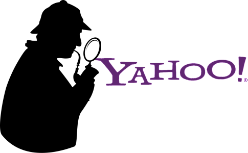 Sherlock Holmes, investigating Yahoo!