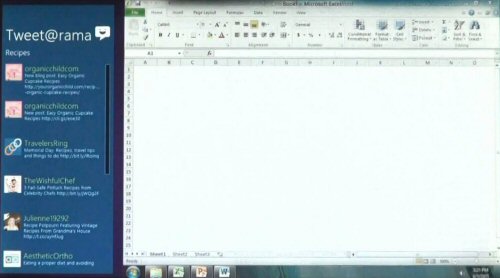 Windows 8 running Excel 2010